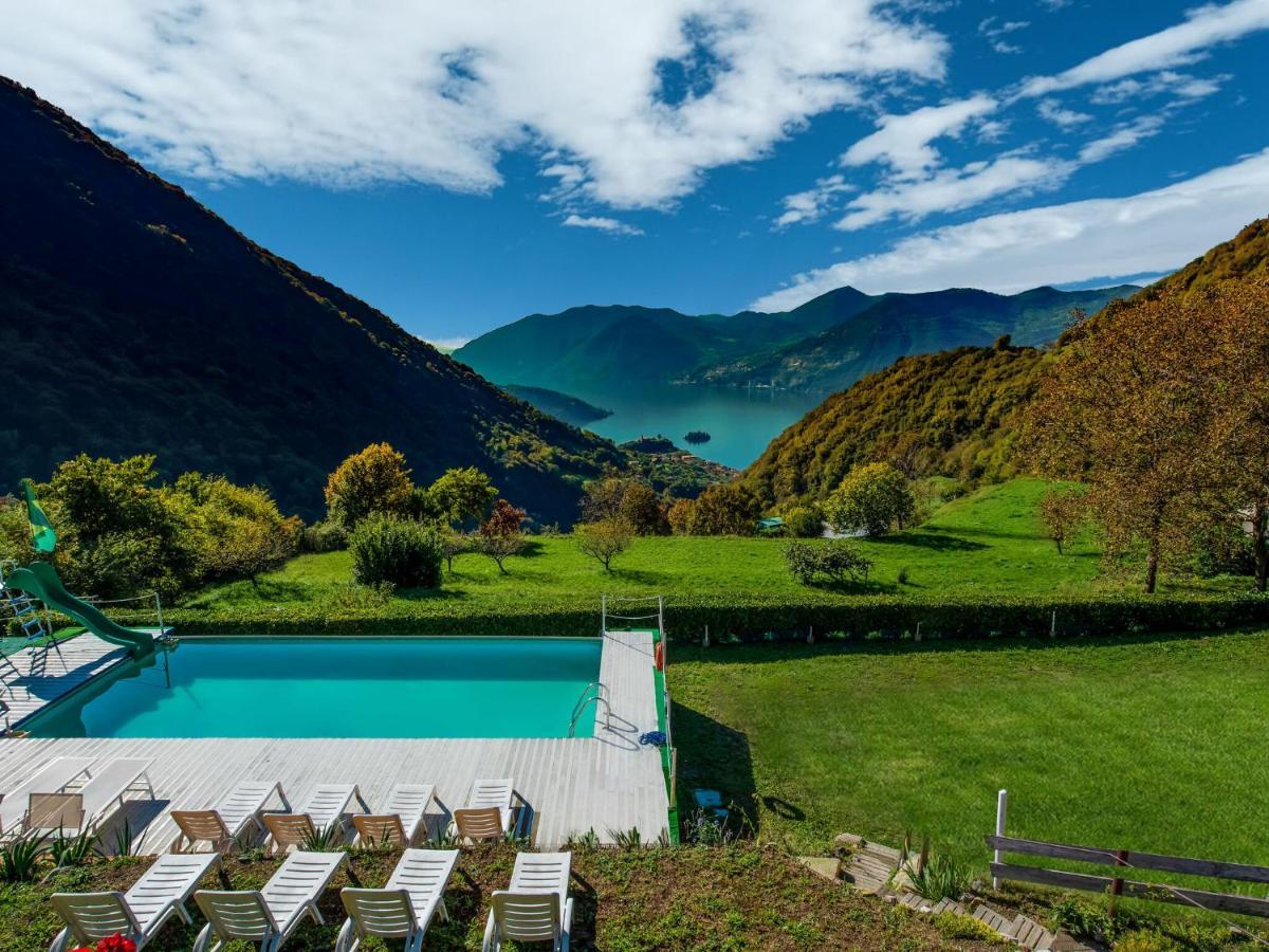 马罗内Beautiful Chalet With Swimming Pool In Lombardy别墅 外观 照片